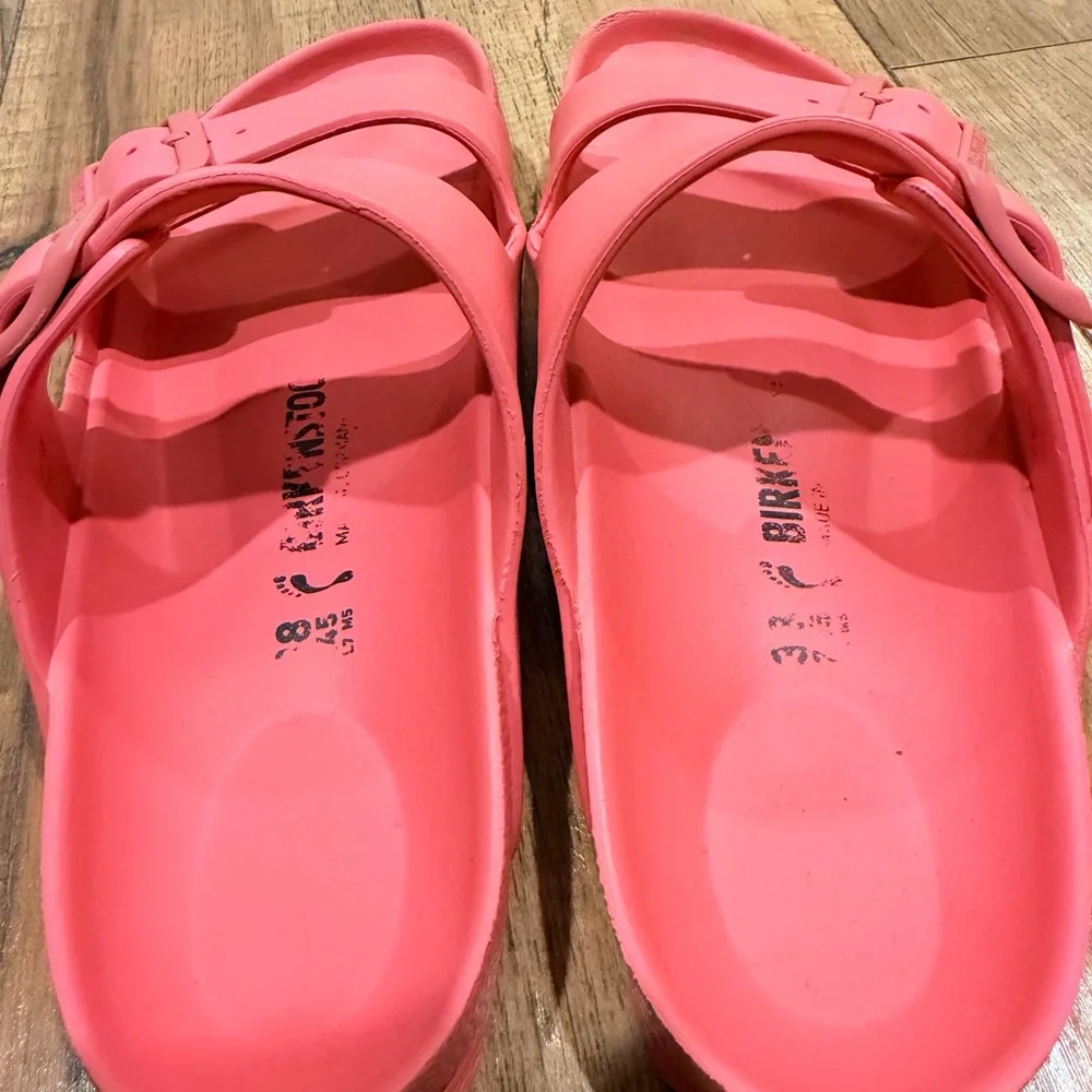 Birkenstock Women’s Essentials Eva Two-Strap Sandal in Pink - Picture 4 of 6